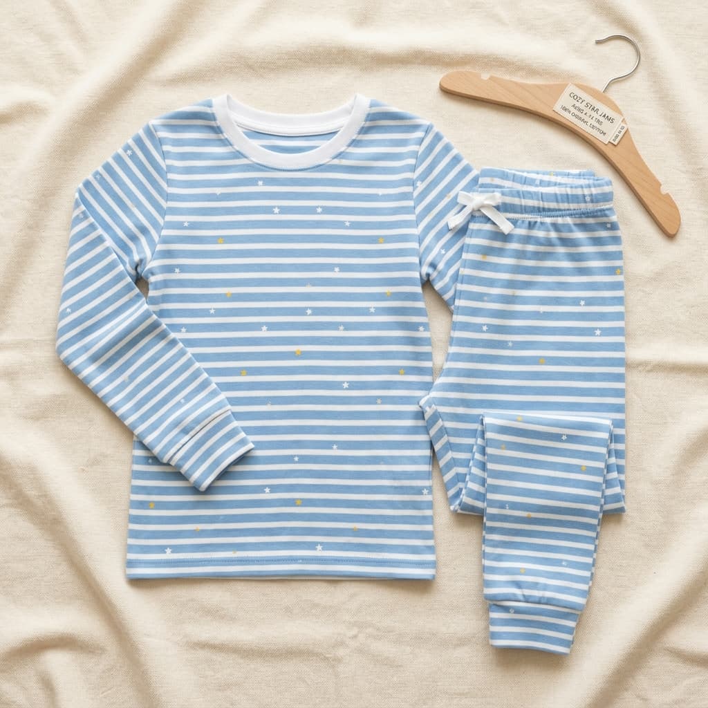 Striped Star Nightwear Set